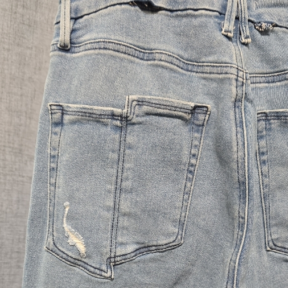 Good American Light Blue Ankle Jeans Size 14 - Picture 9 of 13